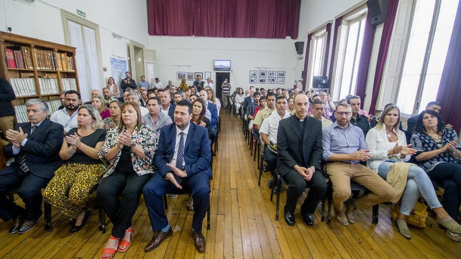 Las autoridades y el público en general que asistió al acto de apertura de sesiones ordinarias 2020.