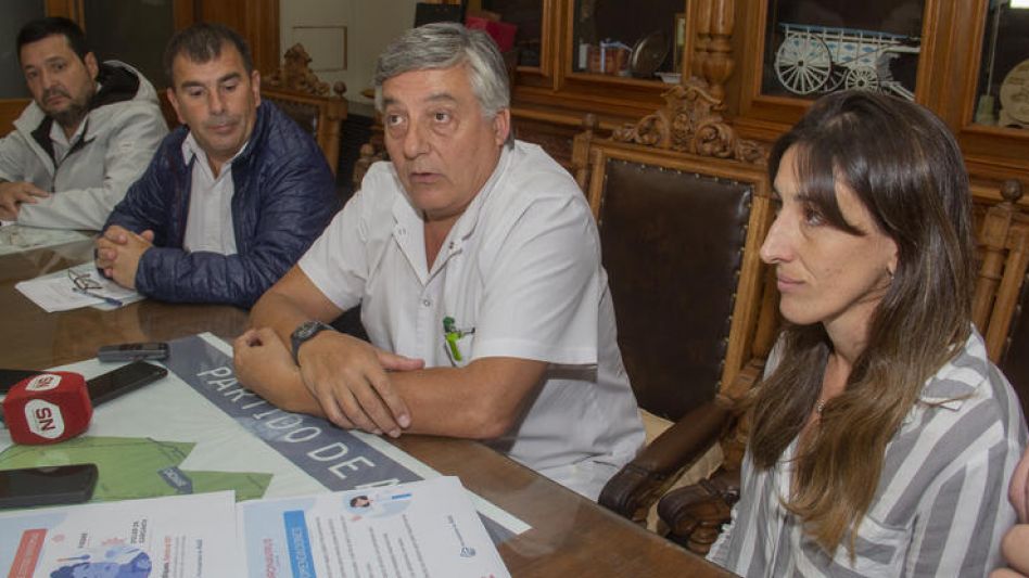 Carlos Bravo: ?Ya estamos trabajando y hemos armado consultorios especiales para pacientes que presenten los síntomas del Coronavirus?. NICOLAS MURCIA