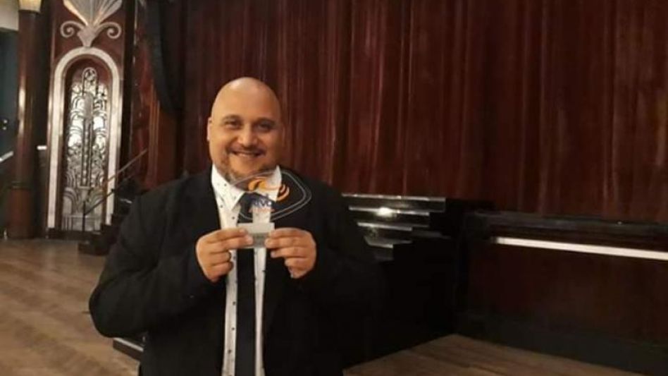  Cuando gané el año pasado el premio ATVC. Otra noche inolvidable