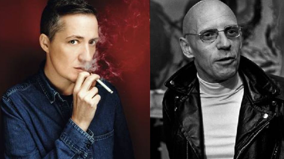 Paul B. Preciado y Michel Foucault.