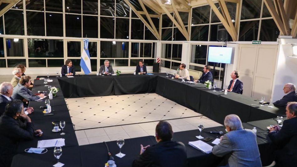 El presidente Alberto Fernández se reunió con representantes del sector de la construcción
