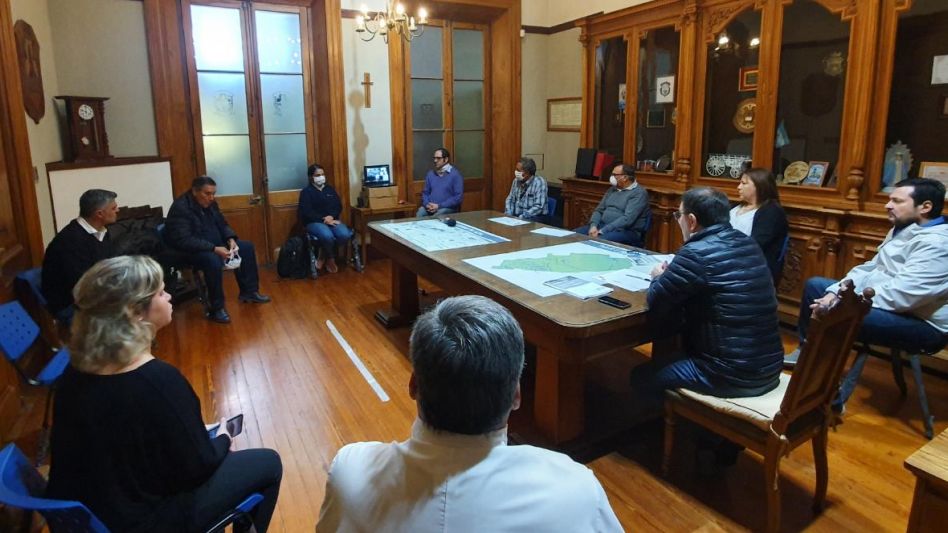 Encuentro por el Parque Eólico Los Teros