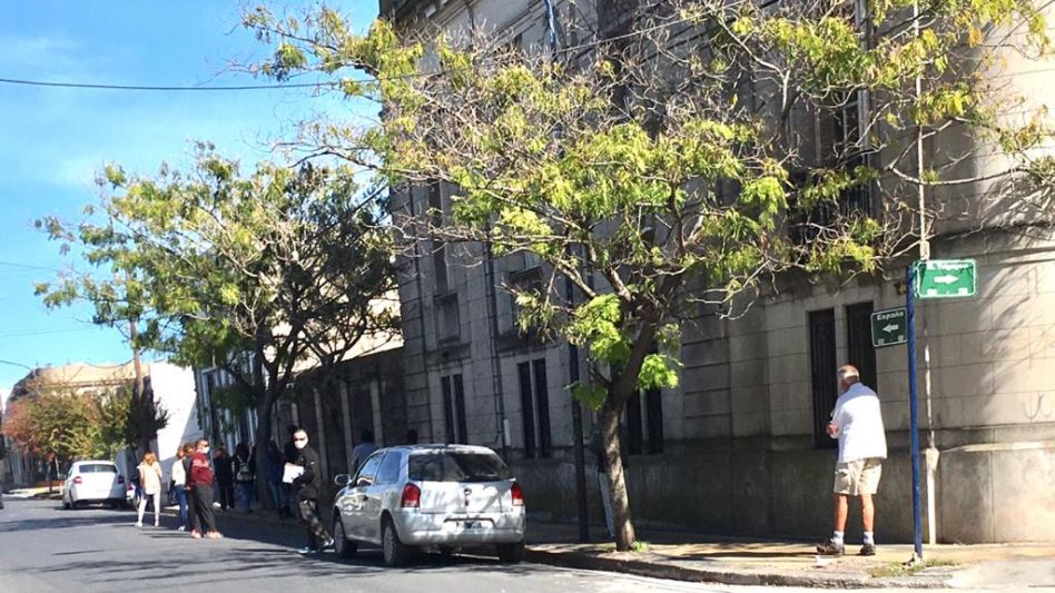 Colas para sacar el 