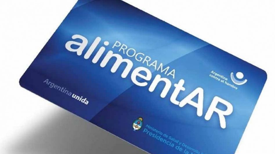 Comenzó el reparto de la Tarjeta Alimentar