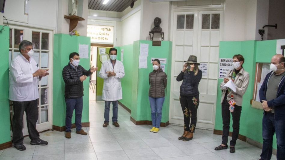 Importante donación al Hospital Pintos