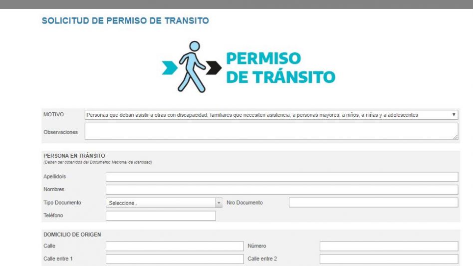 El permiso se gestiona vía web y tiene validez por 24 horas.
