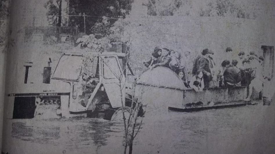 20 fotos de la Inundación del 80'