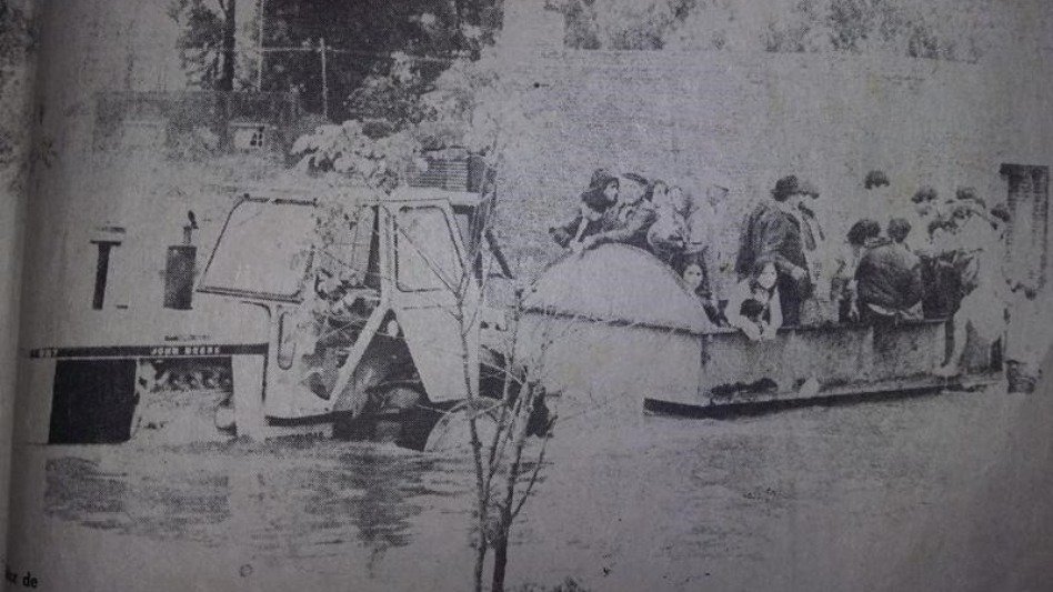 La inolvidable "Inundación del '80"