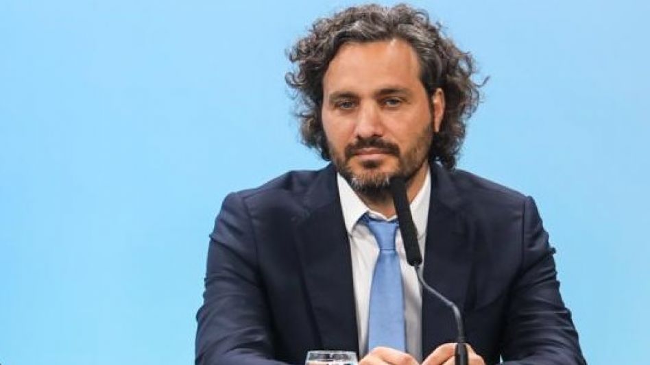 El jefe de Gabinete Santiago Cafiero.