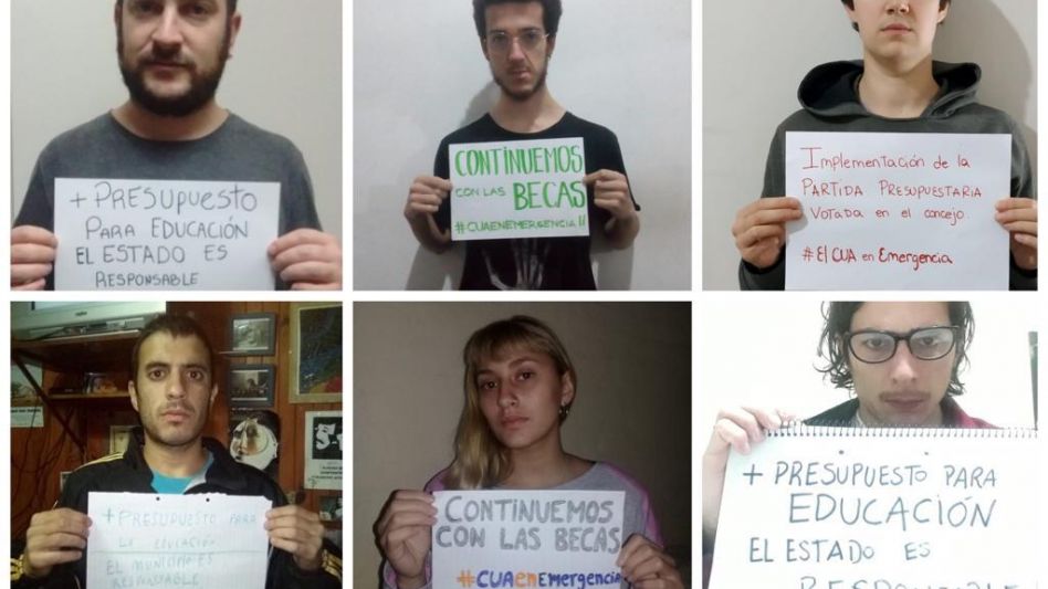 Llamamos a tejer organización con los sectores afectados por esta crisis sanitaria, sean en sus condiciones materiales o en las tareas y labores desarrolladas en el cotidiano, se expresó desde el CUA