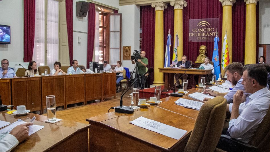 El 10 de marzo fue el único día que pudo sesionar el deliberante local. Luego la pandemia obligó a que las sesiones se vayan postergando. ANGIE DÍAZ JACQUOT