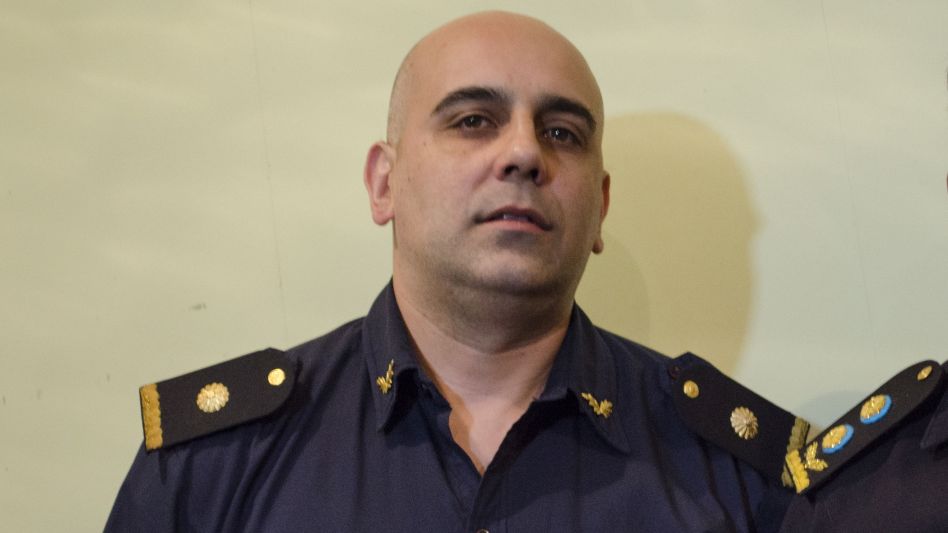 El nuevo titular de la Jefatura Departamental Guillermo Luis Núñez.