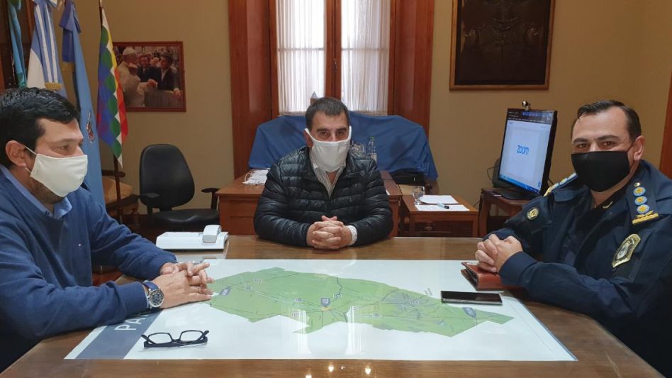 Reunión con el Superintendente de Seguridad Región Interior Centro