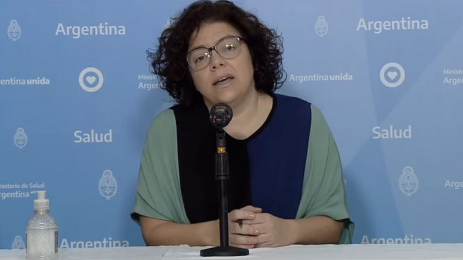 La secretaria de Acceso a la Salud, Carla Vizzotti. (Archivo DIB)