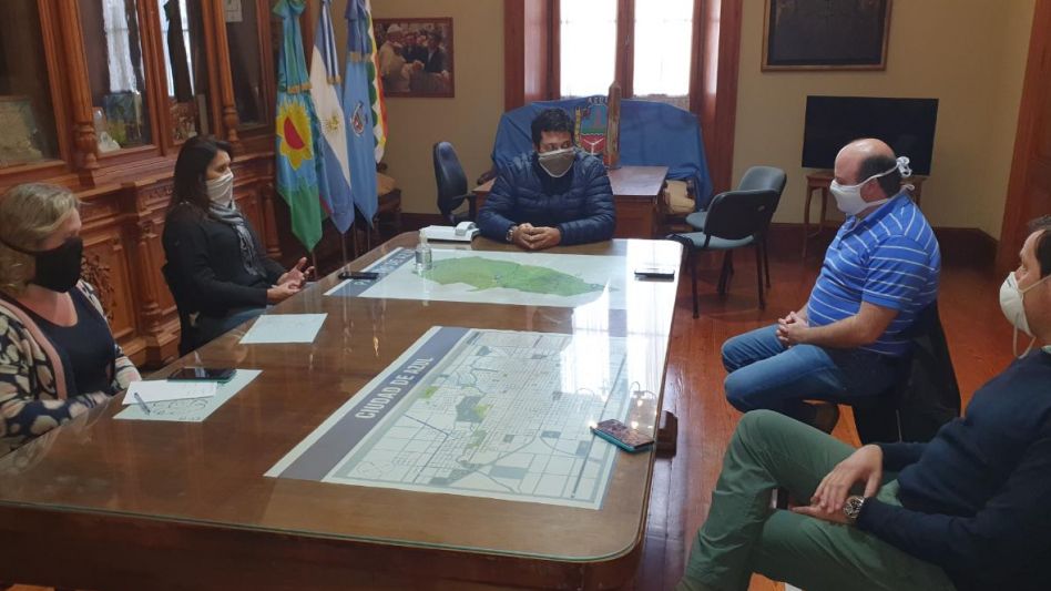 Reunión por protocolos sanitarios en los servicios gastronómicos