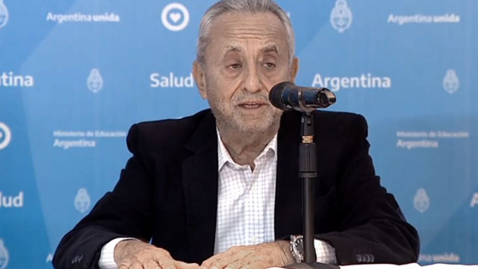 Pedro Cahn, el infectólogo que asesora al Gobierno. (Télam)