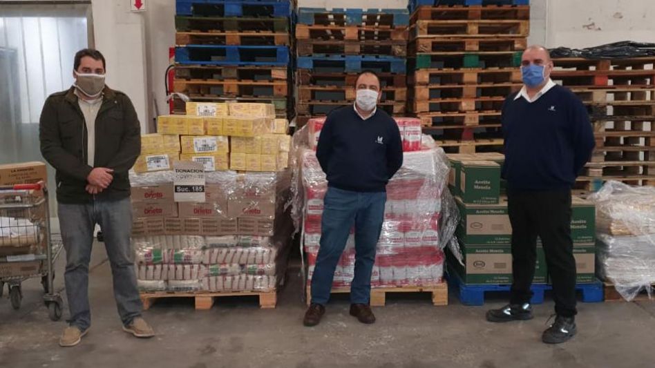 Donación de alimentos a la Comuna