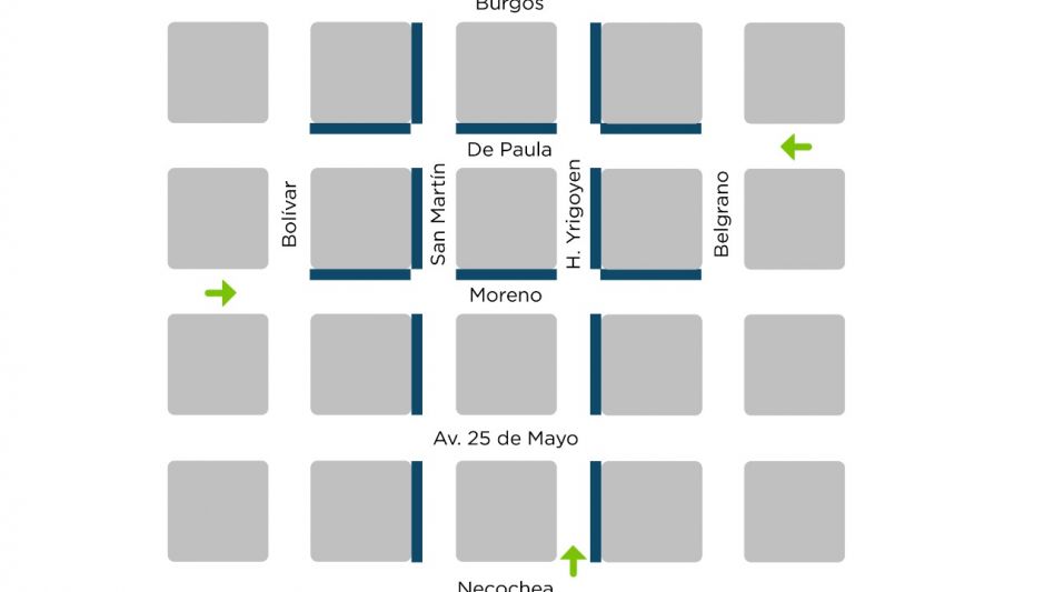 Nuevo horario comercial y modificaciones en el sector céntrico