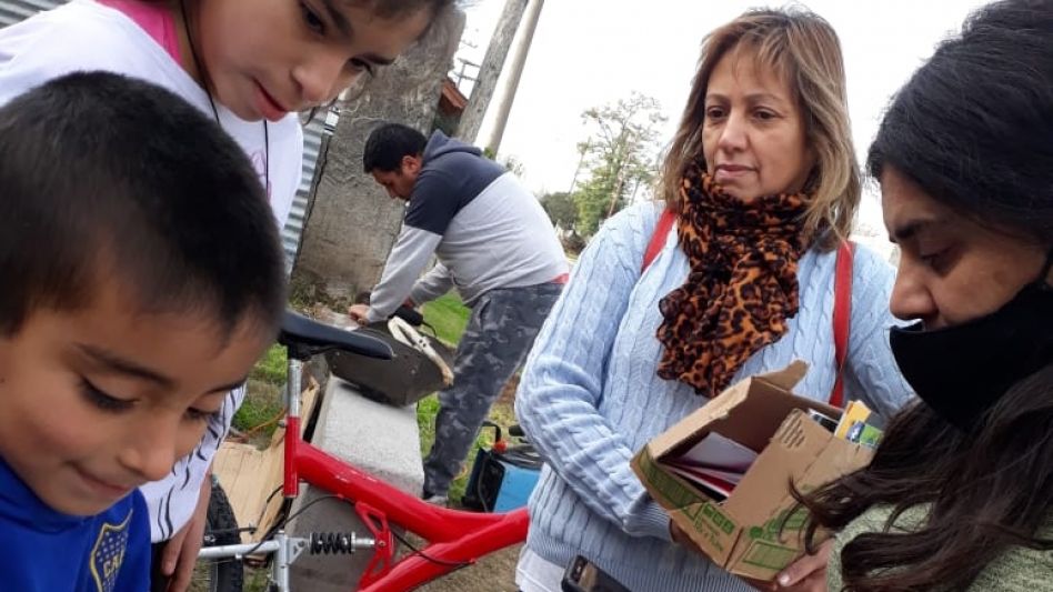 Uno de los objetivos principales de esta movida es acercar a los niños y jóvenes a la lectura.   GENTILEZA MARCELO IBARRA 