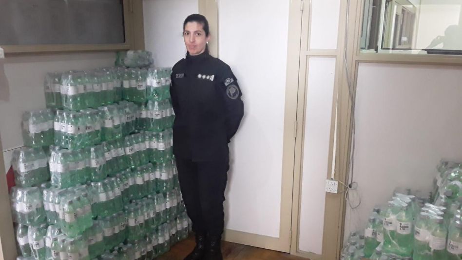 Días pasados, la cervecería Quilmes realzó una importante donación de alcohol al Servicio Penitenciario Bonaerense. PRENSA SPB