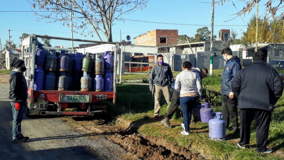 TODOS volvió a los barrios con la garrafa a precio justo