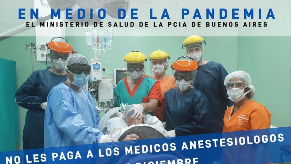 Desde la Asociación de Anestesiología del Centro de la provincia de Buenos Aires le enviaron una nota al actual director del Materno Infantil, Dr. Néstor Couste.