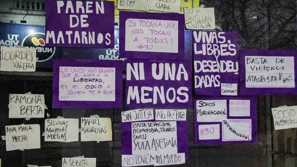 Intervenciones urbanas a 5 años del #NiUnaMenos