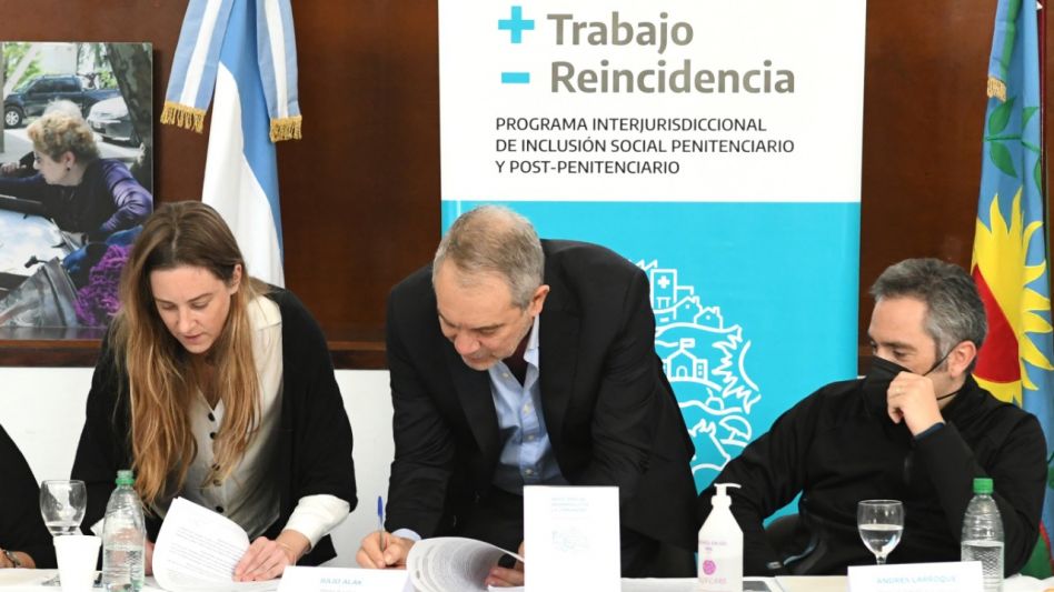 Avanza la implementación del programa "Más Trabajo, Menos Reincidencia"
