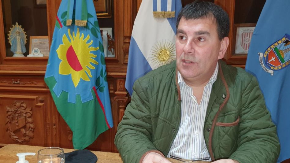 El intendente municipal de Azul, Hernán Bertellys, indicó que la ciudad entrará en la etapa en la que deberá convivir con el virus. PRENSA MUNICIPAL