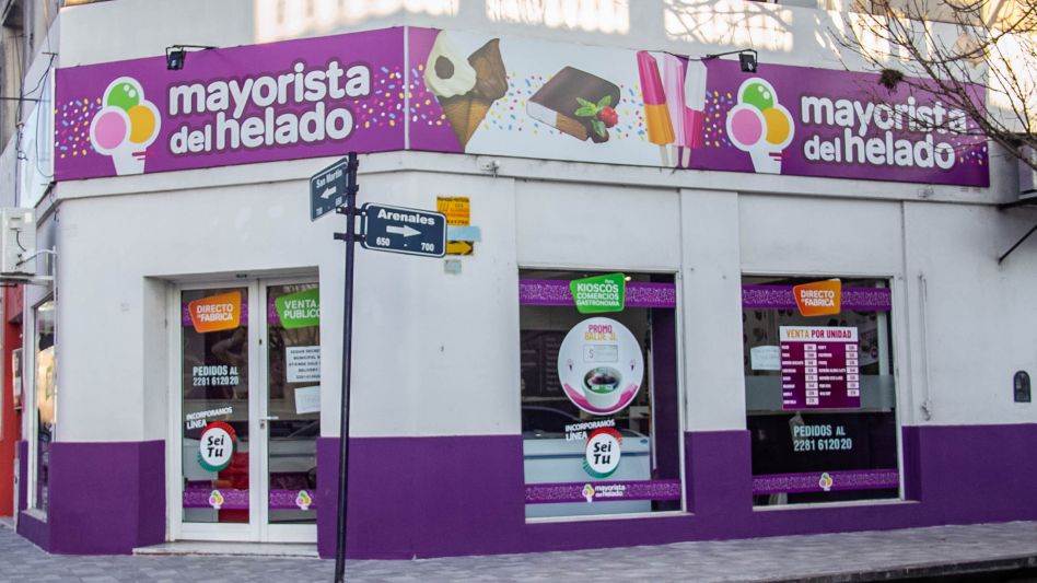 La esquina de Mayorista del helado donde todo el año se puede encontrar el tradicional postre.  ANGIE DÍAZ JACQUOT 