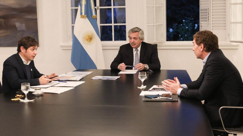 Fernández, Kicillof y Santilli acordaron extremar controles al transporte