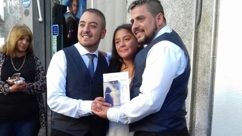 El casamiento: en el año 2018 se realizó una emotiva ceremonia.