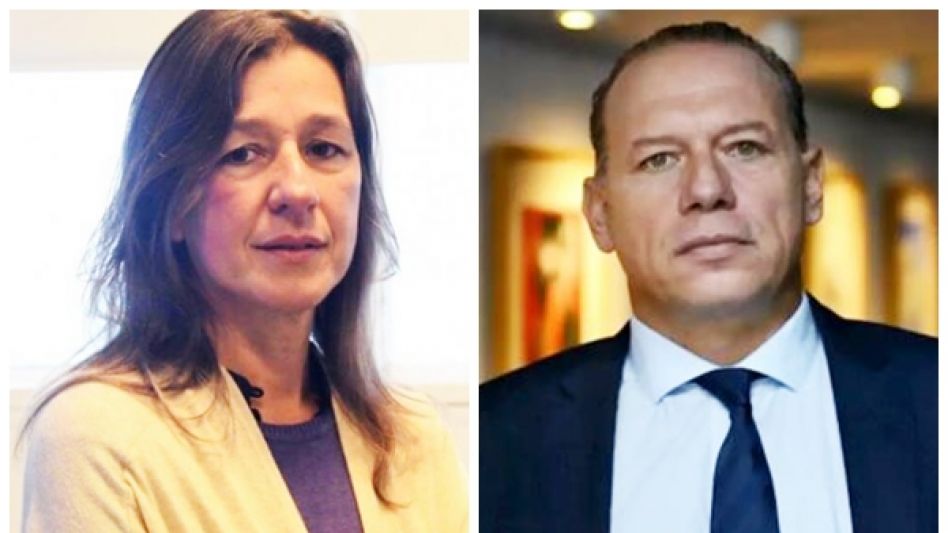 Frederic (izq.) pidió poner más atención a lo que se está haciendo y que Berni (der.) 
