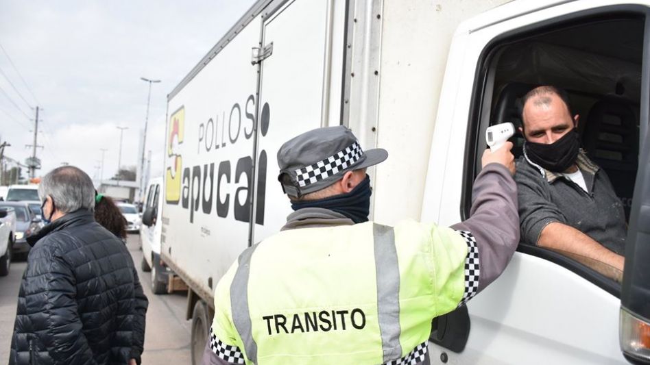 Los municipios del interior refuerzan los controles en el ingreso a las ciudades. (Archivo)