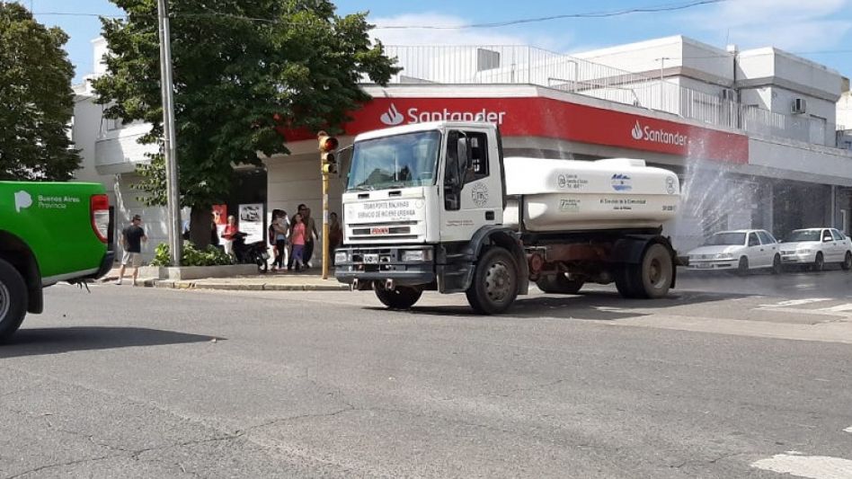 Coronavirus: Desinfección de calles