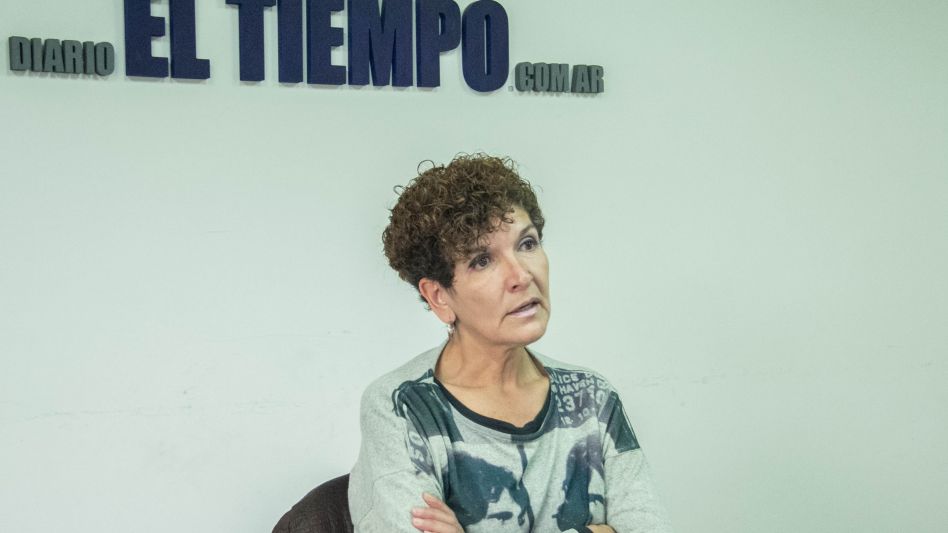 La Inspectora de la Jefatura Distrital de Educación de Azul, Claudia Bustos. ANGIE DÍAZ JACQUOT