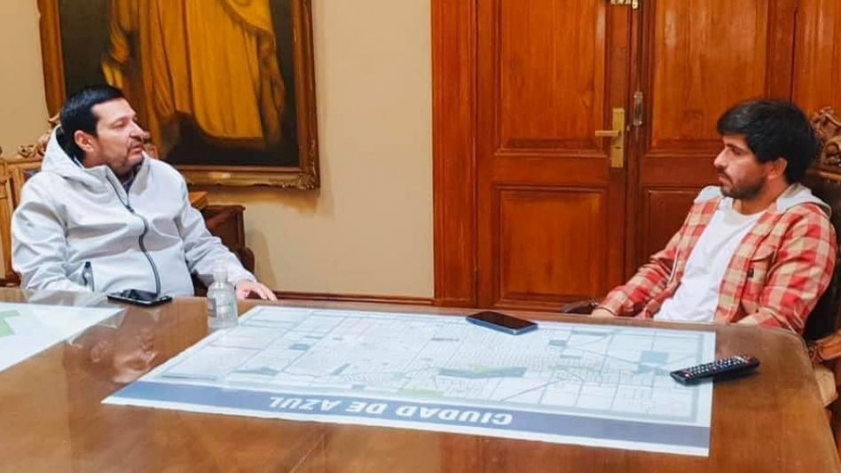 Reunión por el pago de aguinaldo para los municipales 