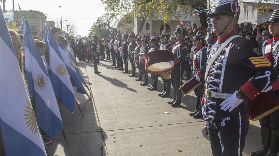 En torno a la plaza que lleva el nombre del creador de la Bandera se llevan a cabo los actos alusivos a la fecha donde soldados y alumnos prometen fidelidad a la enseña patria. ARCHIVO/EL TIEMPO 