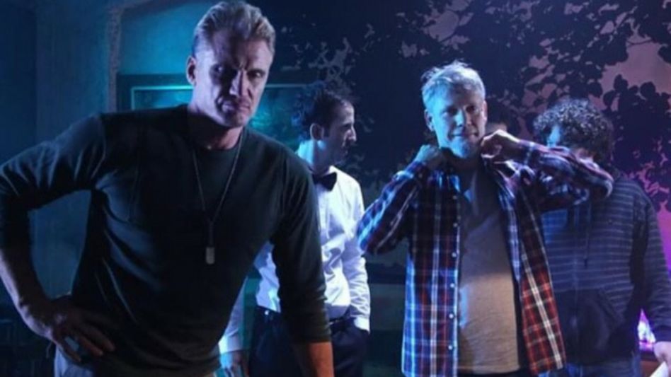 Junto a Dolph Lungren el azuleño realizó una publicidad de los Space Awards (2016).