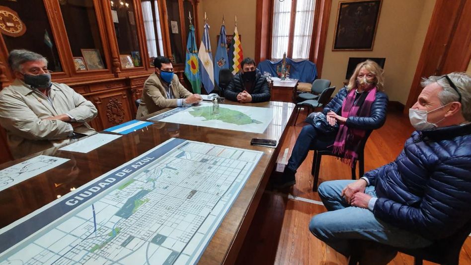 Reunión con autoridades de la Cooperadora del Hospital Pintos