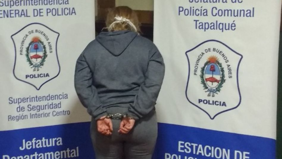 Acusada de un intento de homicidio y, ahora, con prisión preventiva. Había sido arrestada el pasado 11 de junio en Tapalqué. ARCHIVO/EL TIEMPO