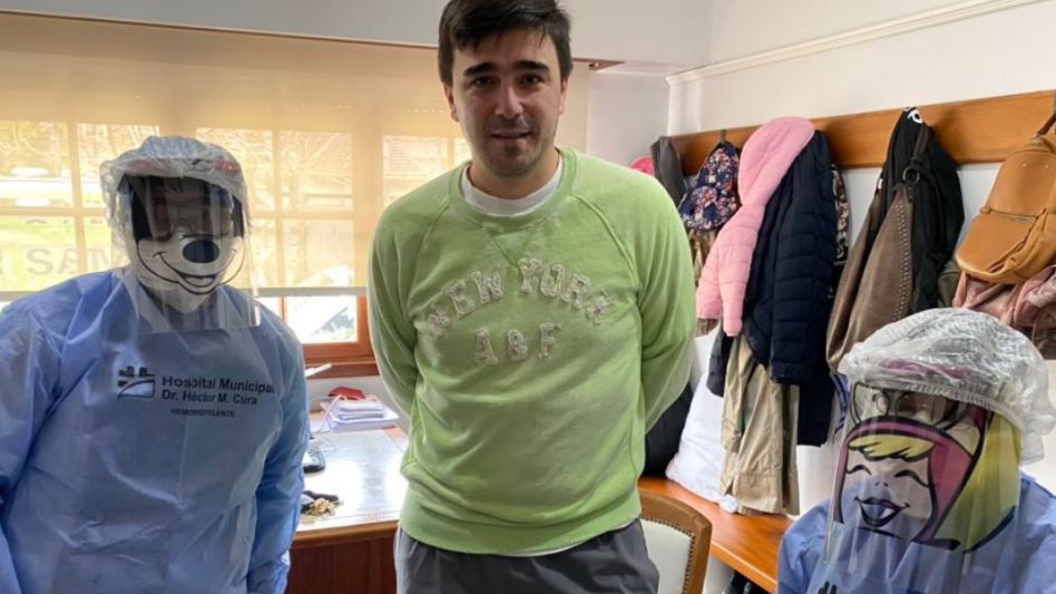 Ezequiel Galli contó en Twitter que dio negativo de coronavirus