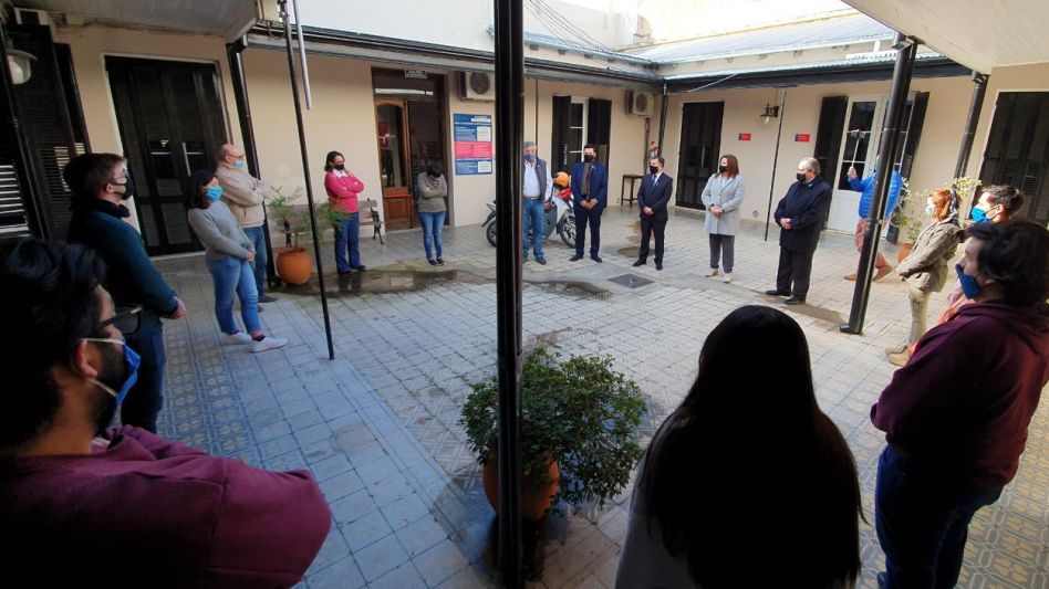 COVID 19: Bertellys visitó  a voluntarios de la UNICEN