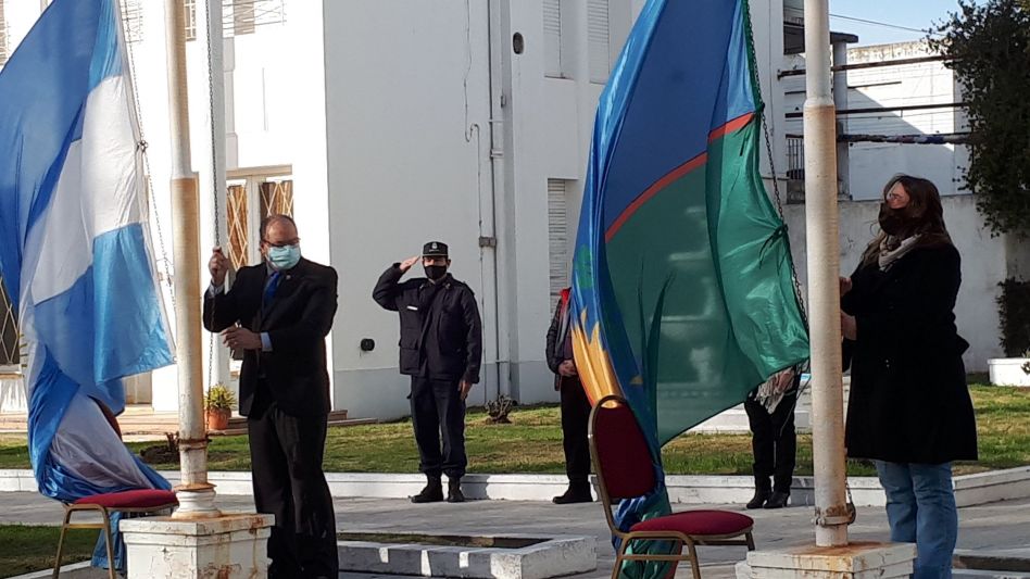 En la fría mañana del pasado jueves 9 de julio, se realizó el acto conmemorativo del 204°Aniversario de la Declaración de la Independencia. AGENCIA GENERAL ALVEAR/RAFAEL TORRES