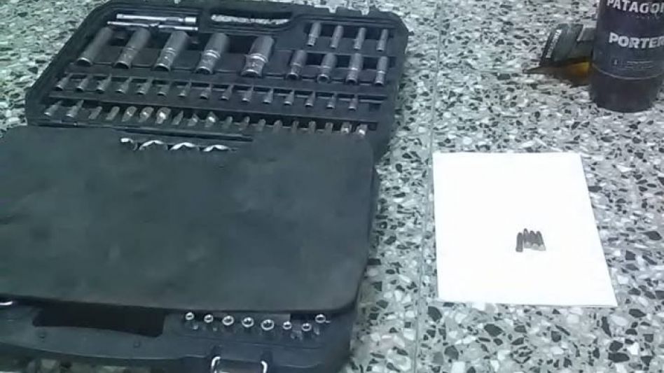 Arrestado por el hurto de una caja con herramientas