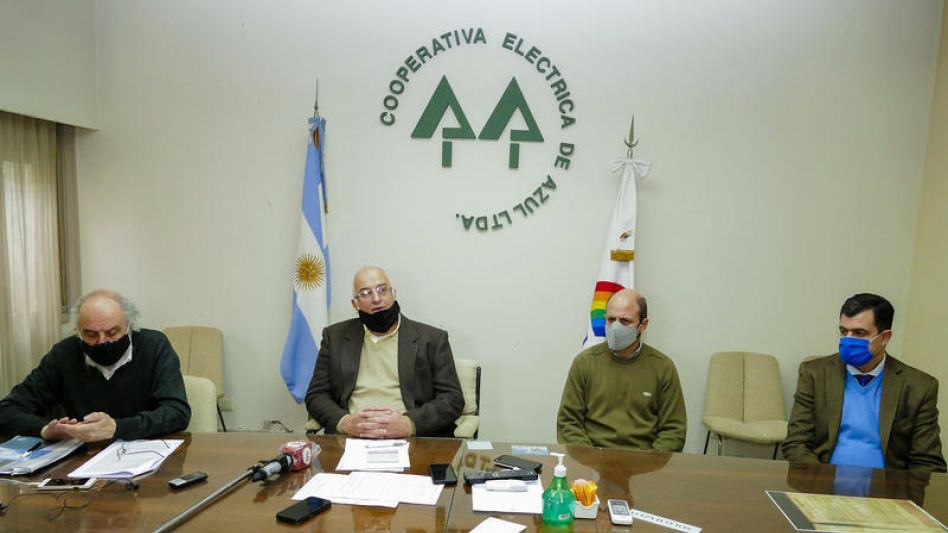 Mario Fossati durante el contacto con la prensa: GENTILEZA/HÉCTOR GARCÍA