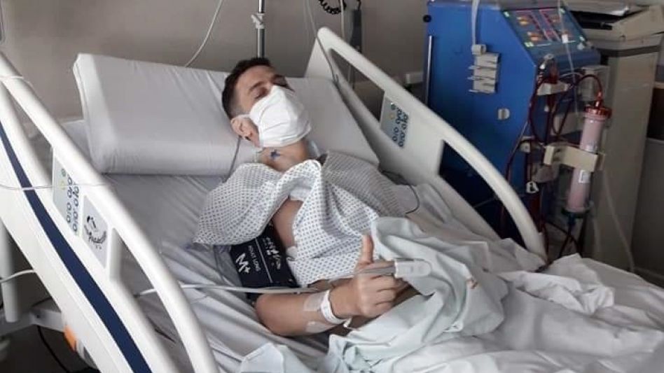 El día siguiente del transplante. 