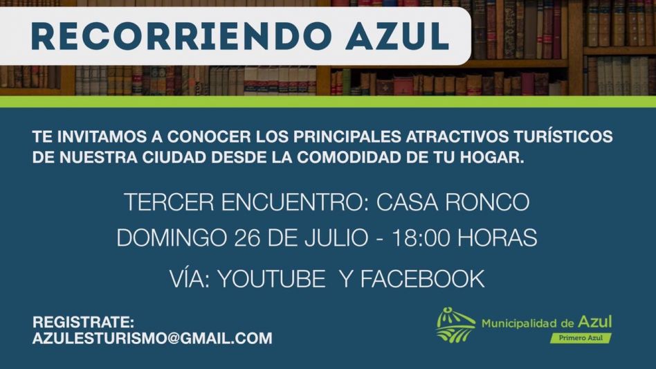 Tercer encuentro de Recorriendo Azul