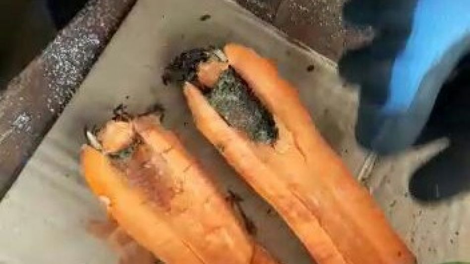 Zanahoria con marihuana. La droga la decomisó personal de la Unidad 37. La sustancia vegetal estupefaciente le había sido enviada en una hortaliza a un interno alojado en ese penal con sede en Barker.