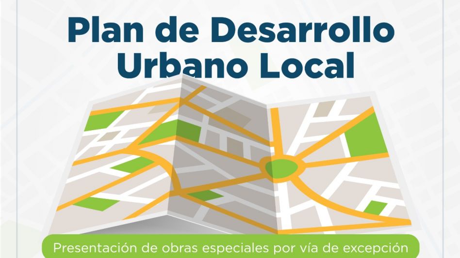 Convocatoria de proyectos para el Programa de Desarrollo Urbano